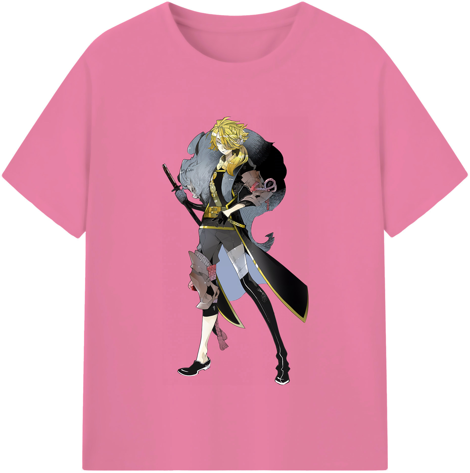 （画像用） 刀剣乱舞 Touken Ranbu 綿100％半袖Tシャツ（フロントプリント）